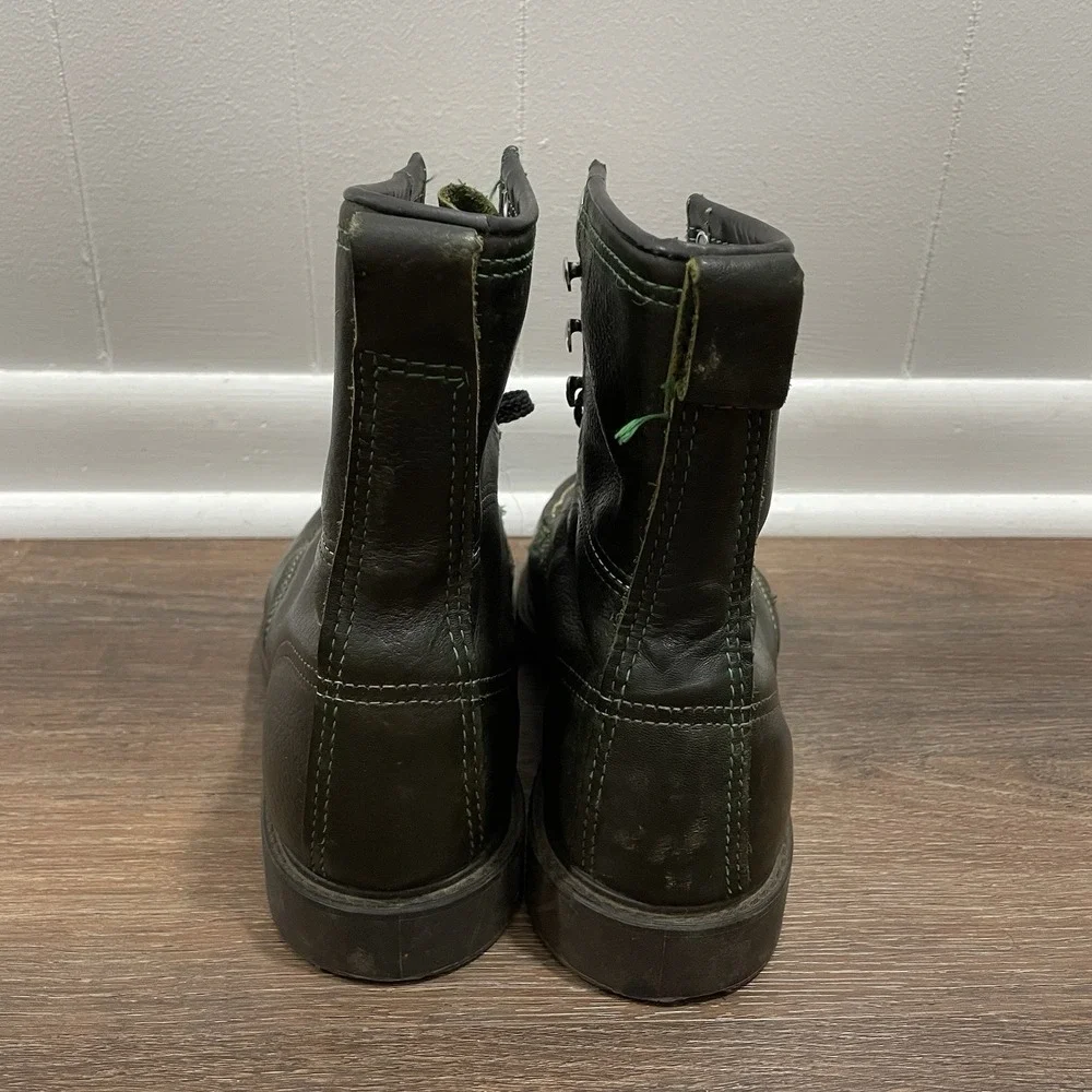 Walker Shoes Green VTG Lace Up Boots Forest Outdoor Gorpcore Granola